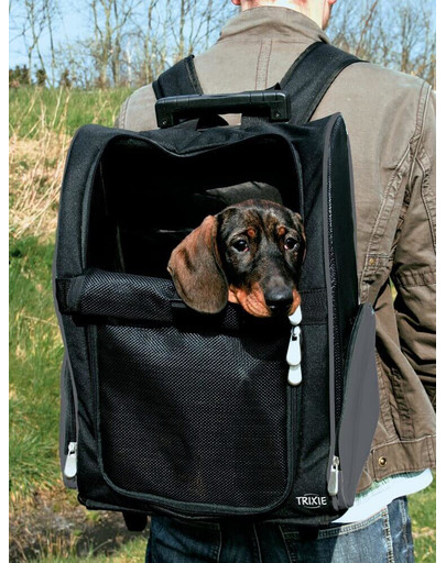TRIXIE Trolley/Rucksack für Hund 32×45×25 cm