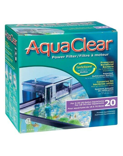 HAGEN AquaClear 20 Hang On Filter 6W
