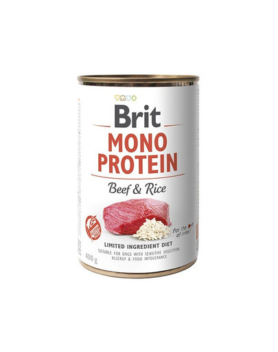 BRIT Brit mono protein beef & rice 400g