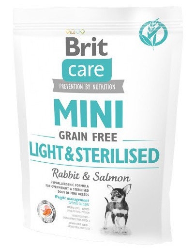 BRIT Care Grain Free Mini Light & Sterilised 400g