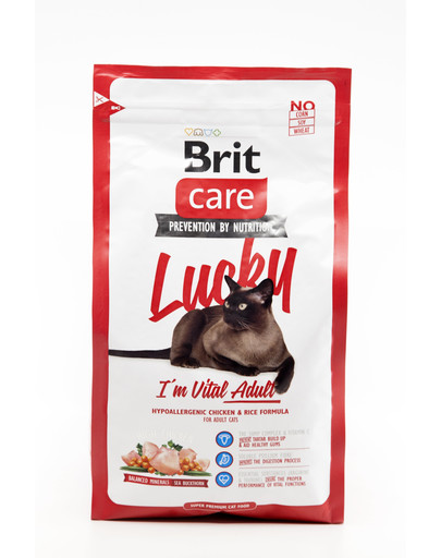 BRIT Care Cat Lucky I'm Vital Adult 2kg