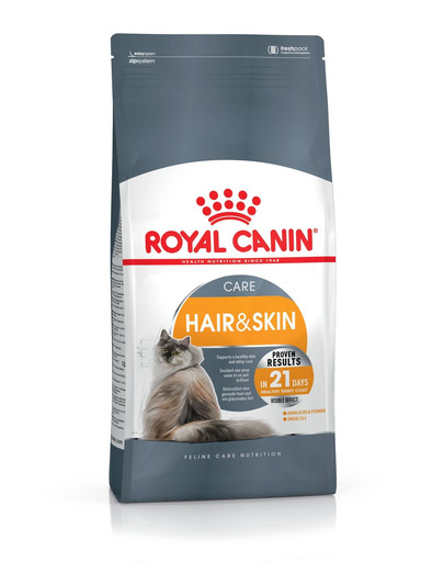 ROYAL CANIN Hair & Skin Care Katzenfutter trocken für gesundes Fell 400 g