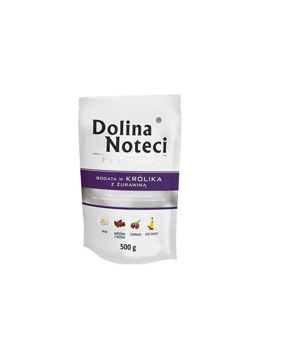 DOLINA NOTECI Premium KANINCHEN mit MOOSBEEREN 500 g