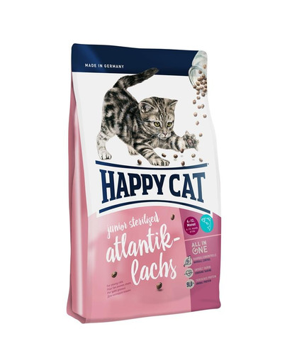 HAPPY CAT Supreme Junior Sterilised Atlantik-Lachs 1,4 kg