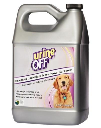 Urine Off Dog & Puppy Odor & Stain Remover  3,78 l