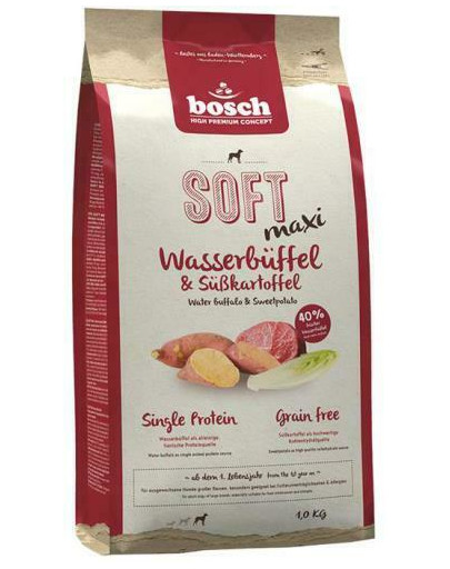 BOSCH Soft Maxi Wasserbüffel & Süßkartoffel 1 kg