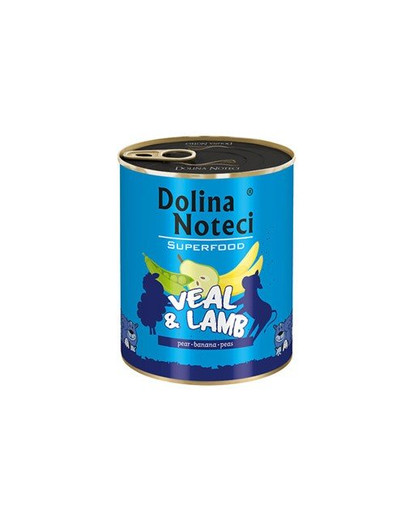 DOLINA NOTECI Premium SuperFood Kalb und Lamm 6 x 400 g