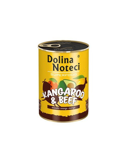 DOLINA NOTECI Premium SuperFood Kangaroo & Beef mit Känguru & Rindfleisch 400 g