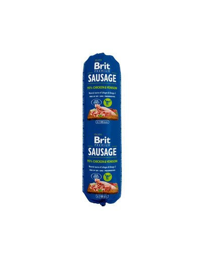 BRIT Sausage Chicken & Venison 800 g