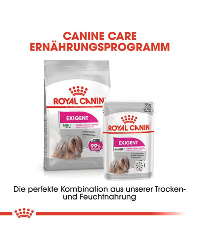 ROYAL CANIN EXIGENT MINI Trockenfutter für wählerische kleine Hunde 3 kg