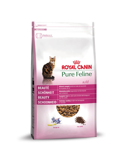 ROYAL CANIN Pure Feline n.01 Schönheit Trockenfutter für Katzen 300 g