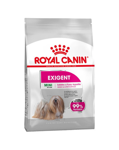 ROYAL CANIN MINI Exigent Trockenfutter für wählerische kleine Hunde 4 kg