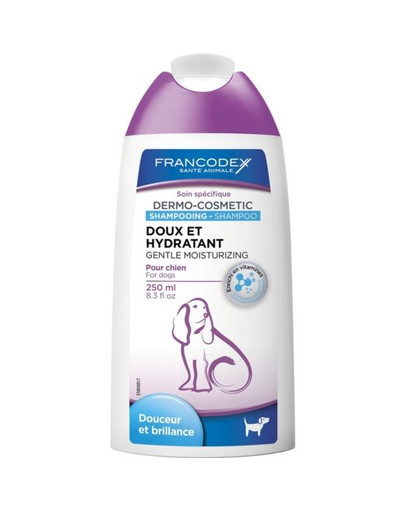 FRANCODEX Mild- Feuchtigkeitsshampoo für Hunde 250 ml