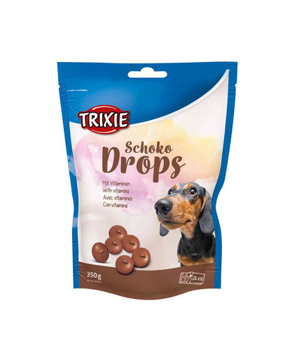 TRIXIE Snacks für Hund Schoko Drops 350 g