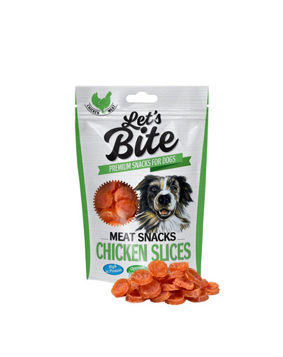 BRIT Let’s Bite Meat Snacks - Chicken Slices 80g