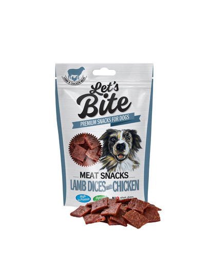 BRIT Let’s Bite Meat Snacks - Lamb Dices with Chicken 80G