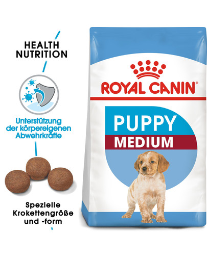 ROYAL CANIN MEDIUM Puppy Welpenfutter trocken für mittelgroße Hunde 10 kg