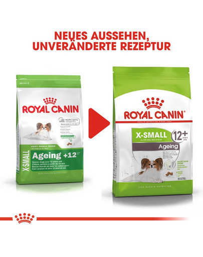 ROYAL CANIN X-SMALL Ageing 12+ Trockenfutter für ältere sehr kleine Hunde 500 g
