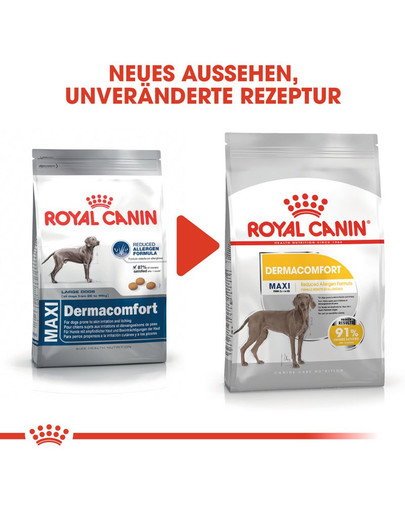ROYAL CANIN MAXI Dermacomfort Trockenfutter für große Hunde mit empfindlicher Haut 3 kg