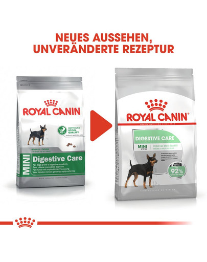 ROYAL CANIN MINI Digestive Care Trockenfutter für kleine Hunde mit empfindlicher Verdauung 800 g