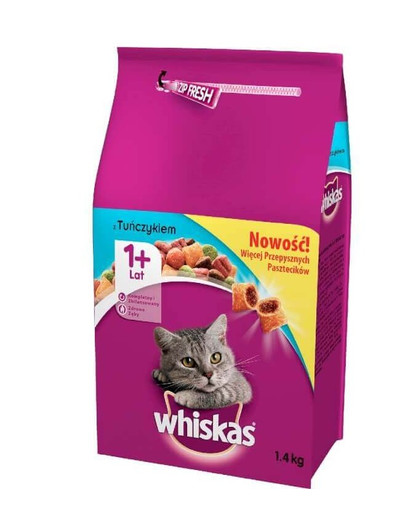 WHISKAS Tuna Katzenfutter 1.4kg x 6