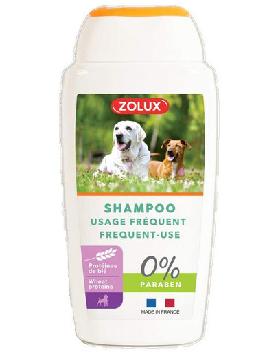 ZOLUX Shampoo für alle Hunde, häufig, ohne Paraben, 250 ml