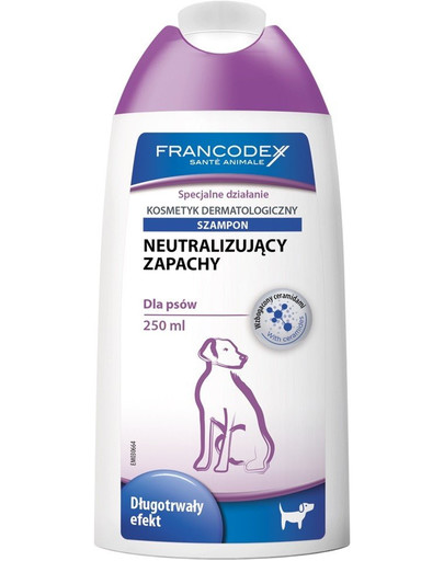 FRANCODEX Shampoo für Hunde Geruchsentferner 250 ml