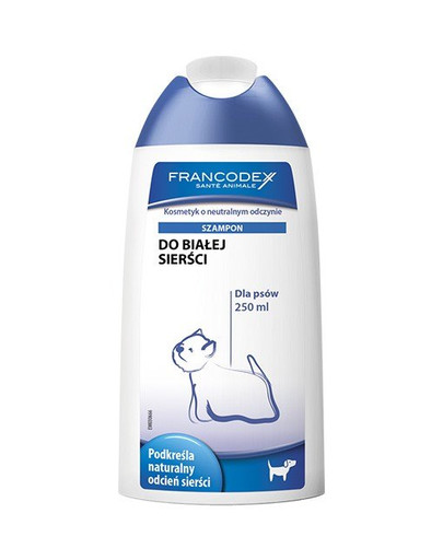 FRANCODEX Shampoo für Hunde mit weißem Fell 250 ml