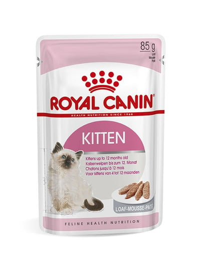 ROYAL CANIN KITTEN Nassfutter in Mousse für Kätzchen 12x85g