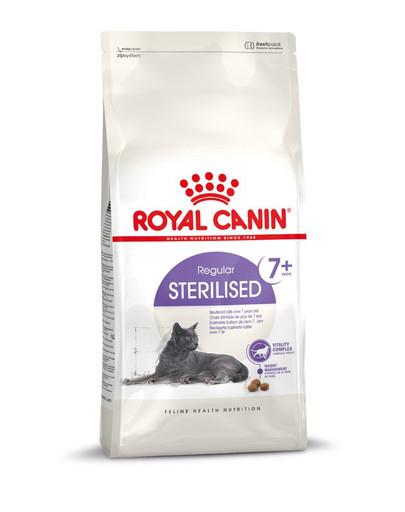 ROYAL CANIN STERILISED 7+ Trockenfutter für ältere kastrierte Katzen 400 g