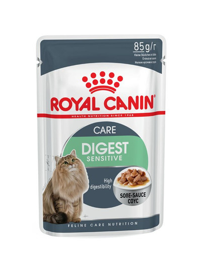 ROYAL CANIN Digest Sensitive Nassfutter für Katzen mit empfindlicher Verdauung 12x85g