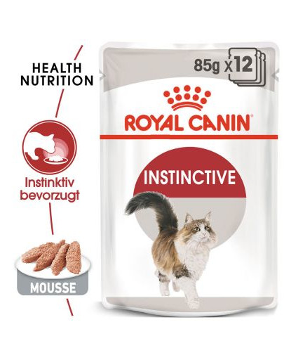 ROYAL CANIN INSTINCTIVE Katzenfutter nass in Mousse 12x85g
