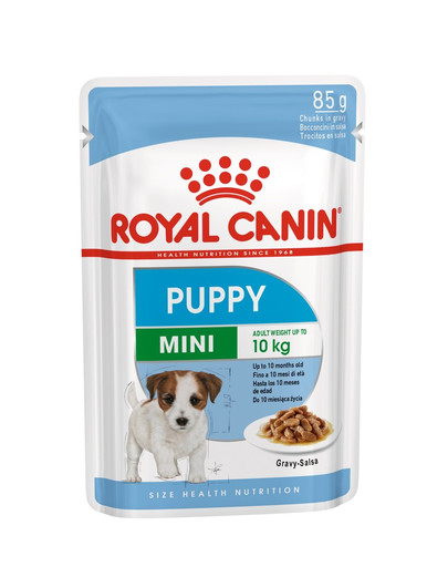 ROYAL CANIN MINI PUPPY Welpenfutter nass für kleine Hunde 85 g