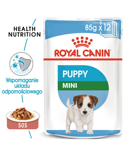 ROYAL CANIN MINI PUPPY Welpenfutter nass für kleine Hunde 85 g