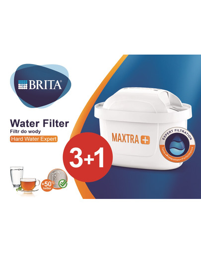 BRITA Maxtra+ Hard Water Expert 4 St