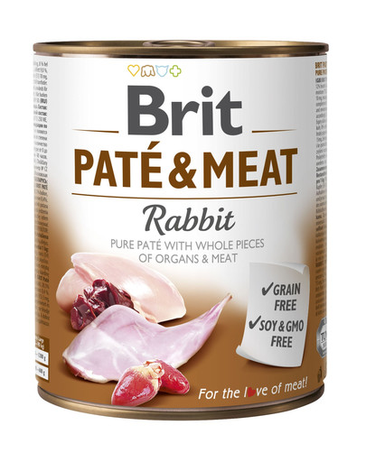 BRIT Pate & meat rabbit 400g