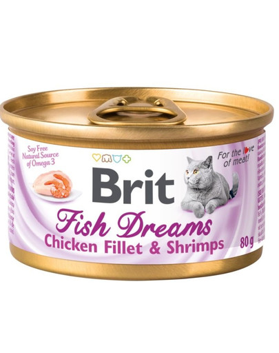 BRIT Katzen Hähnchenfilet & Shrimps 80 g