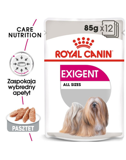 ROYAL CANIN Exigent Alleinfuttermittel für Hunde 85 g x 12