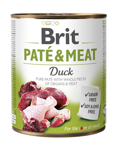 BRIT Pate & meat duck 400g