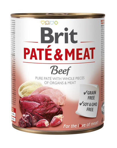 BRIT Pate & Meat beef 400g