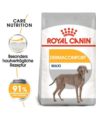 ROYAL CANIN DERMACOMFORT MAXI Trockenfutter für große Hunde mit empfindlicher Haut 20 kg (2 x 10 kg)