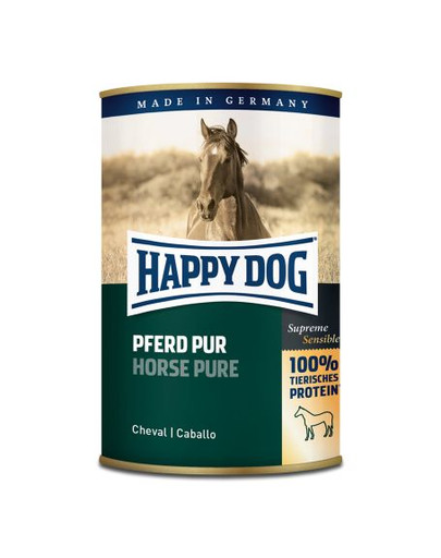 HAPPY DOG Pferd Pur 400 g