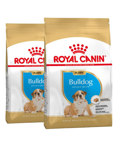 ROYAL CANIN Bulldog Puppy Welpenfutter trocken 24kg (2 x 12 kg)