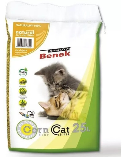 BENEK Super Benek Corn Cat Tropical Fruits 25 l