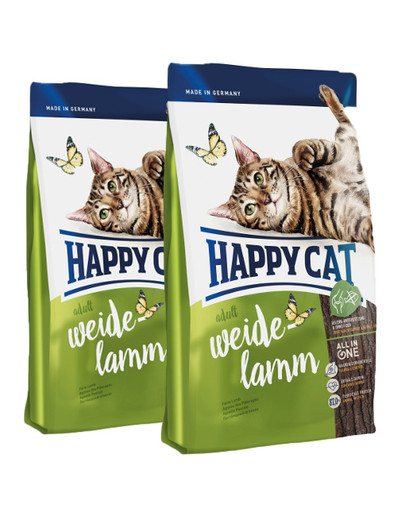 HAPPY CAT Adult Weide-Lamm 20 kg (2 x 10 kg)