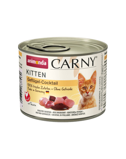 ANIMONDA Carny Kitten GEFLÜGEL-COCKTAIL  6 x 200 g
