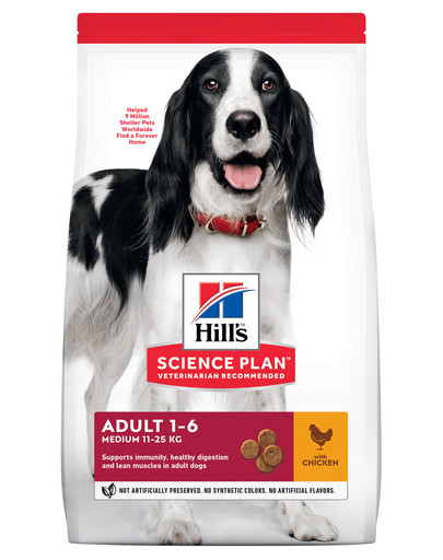 HILL'S Science Plan Hund Adult Medium Huhn 2,5 kg