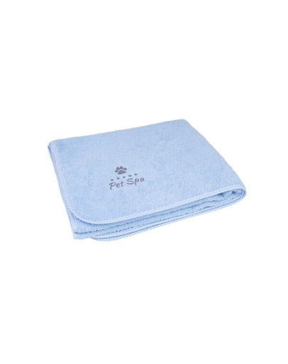 AMIPLAY Spa Hundebadetuch XS 35 x 31 Blau