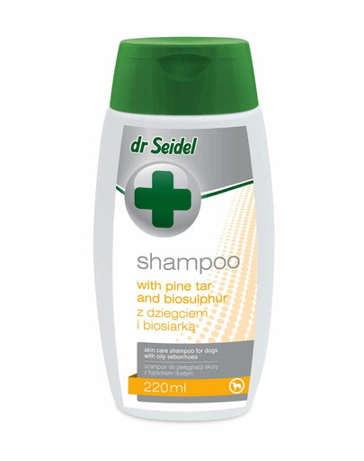 DR SEIDEL Shampoo mit Teer und Bioschwefel gegen Seborrhoe 220 ml