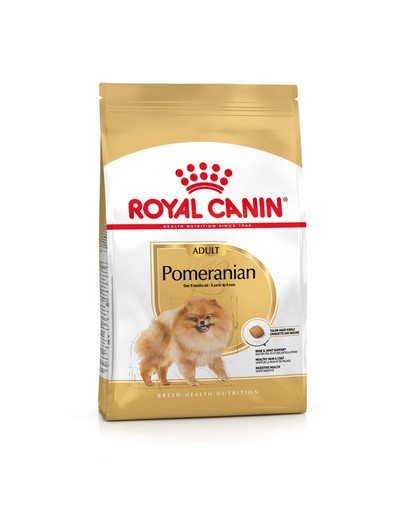 ROYAL CANIN Pomeranian Adult 50 g Trockenfutter für ausgewachsene Mini-Spitz-Hunde